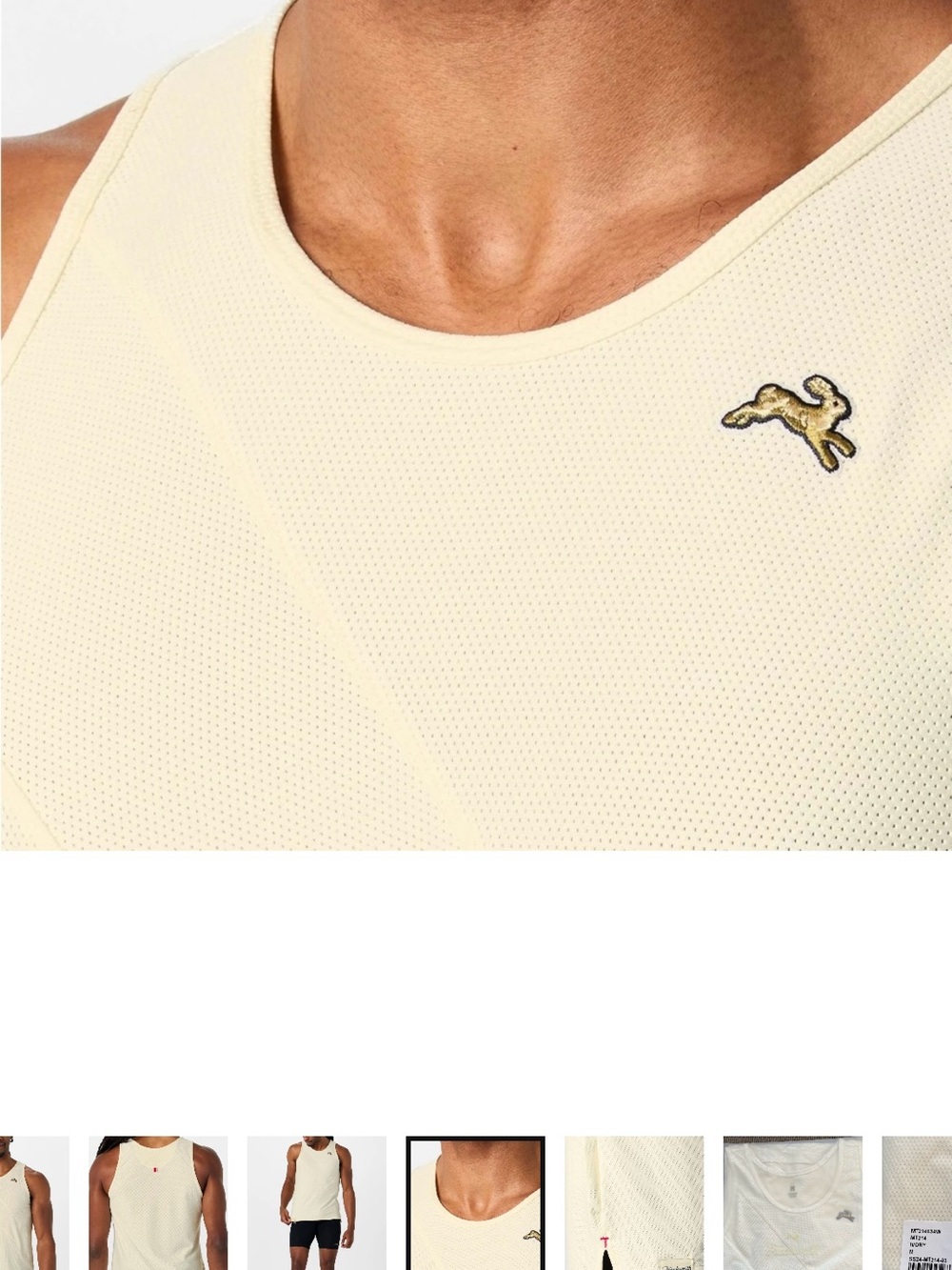Tracksmith mens van cortlandt Singlet - Picture 4 of 10